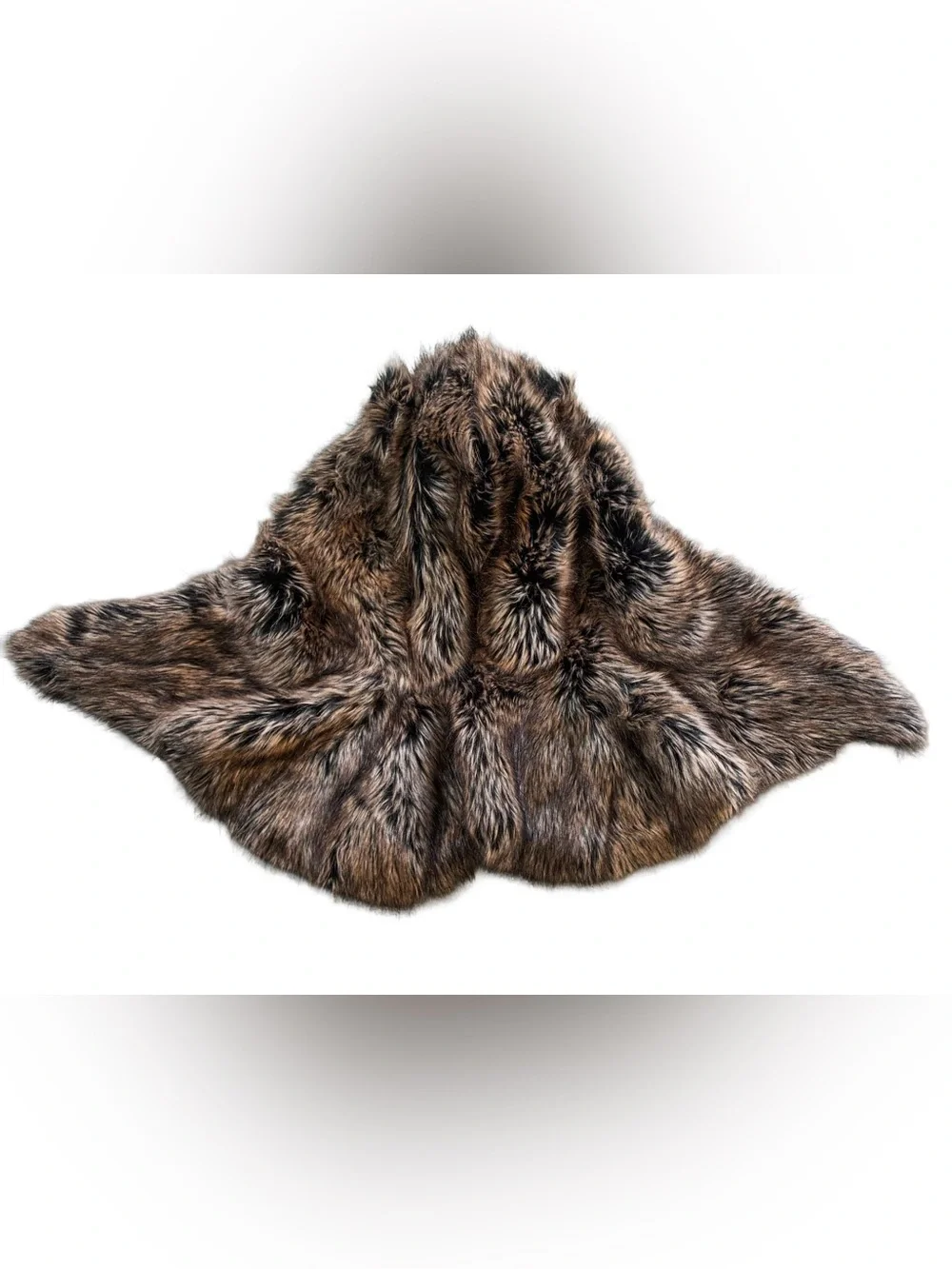 SpiritHoods Direwolf Faux Fur Hooded Shawl Scarf – One Size